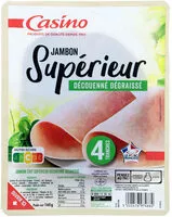 Mängden socker i Jambon Supérieur Découenné Dégraissé 4 tranches