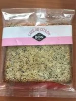 Mängden socker i Cake au citron