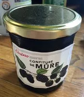 Mängden socker i Confiture de mûre