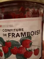 Mängden socker i Confiture de framboise