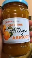 Mängden socker i Confiture allégée d'abricot  30% de sucres en moins