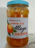 Mängden socker i Marmelade allégée d'orange 30% de sucres en moins