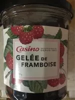 Mängden socker i Gelée de framboises