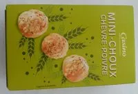 Mängden socker i Mini Choux Chèvre Poivre .
