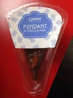Mängden socker i Fondant au chocolat noir
