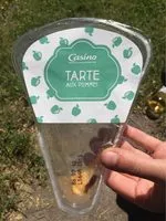 Mängden socker i Tarte aux pommes