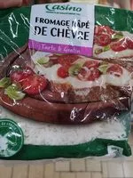 Mängden socker i Fromage râpé de chèvre