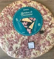 Mängden socker i Pizza Jambon Emmental 450g Casino