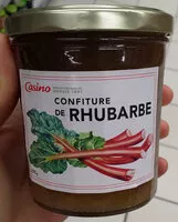 Mängden socker i Confiture de rhubarbe