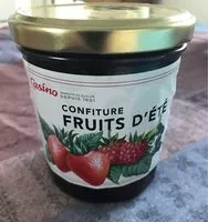Mängden socker i Confiture Fruits d'été