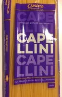 Mängden socker i Capellini