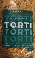 Mängden socker i TORTI Pâtes de qualité supérieure