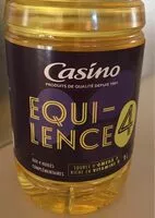 Mängden socker i Equilence aux 4 huiles complémentaires Source d'Oméga 3 Riche en vitamine D