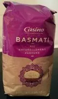 Mängden socker i Riz BASMATI Naturellement parfumé