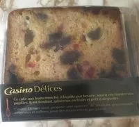 Mängden socker i Cake aux fruits