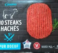 Mängden socker i 10 steaks hachés pur bœuf
