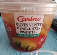 Mängden socker i Olives vertes dénoyautées pimentées