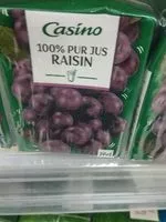 Mängden socker i pur jus de raisin 100% Fruits pressés