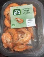 Mängden socker i Crevettes cuites