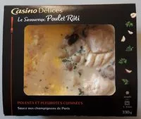 Mängden socker i Le savoureux Poulet rôti polenta et pleurotes cuisinées - Sauce aux champignons de Paris