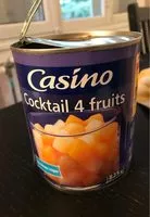 Mängden socker i Cocktail de fruit casino