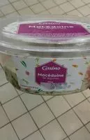 Mängden socker i Macédoine de légumes