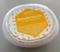 Mängden socker i Salade surimi carottes ananas