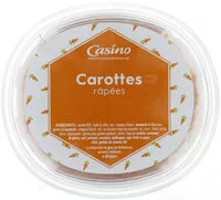 Mängden socker i Carottes râpées