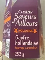 Mängden socker i Gaufres Hollandaises fourrage caramélisé