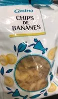 Mängden socker i Chips de bananes