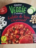 Mängden socker i Galette de soja à la provençale et légumes