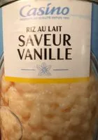 Mängden socker i Riz au lait saveur vanille