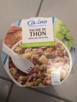 Mängden socker i Salade de thon, riz, épeautre