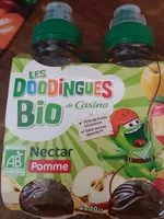 Mängden socker i Nectar pomme