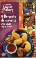 Mängden socker i Beignets de crevettes x8