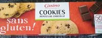 Mängden socker i Cookies aux pépites de chocolat sans gluten