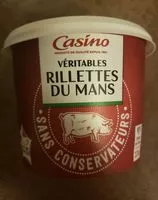 Mängden socker i Rillettes du Mans supérieur