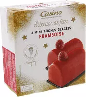Mängden socker i 2 Mini bûches glacées Framboise