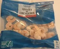 Mängden socker i Queue de crevette décortiquées cuites ASC