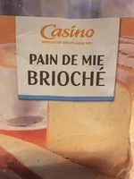 Mängden socker i Pain de mie brioché