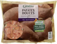 Mängden socker i Patates douces en morceaux