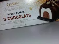 Mängden socker i Bûche glacée 3 chocolats