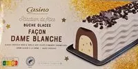 Mängden socker i Bûche glacé façon dame blanche