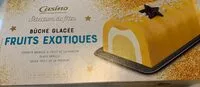 Mängden socker i Bûche glacée Fruits exotiques