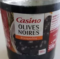 Mängden socker i Olives noires dénoyautées confites