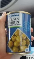 Mängden socker i Olives vertes farcies anchois