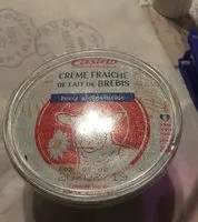 Mängden socker i Créme fraiche de lait de brebis