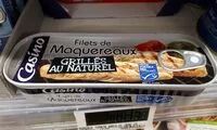 Mängden socker i Filets de maquereaux grillés au naturel