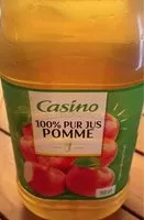 Mängden socker i Pur jus de pomme UE ambiant