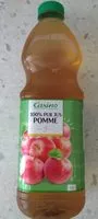 Mängden socker i 100% pur Jus pomme